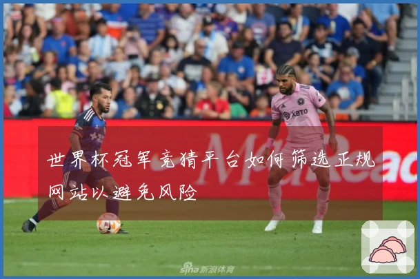 世界杯冠军竞猜平台如何筛选正规网站以避免风险